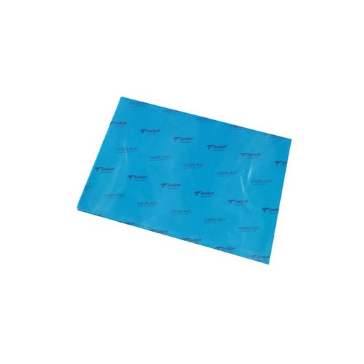 [S0718112] Papel seda SADIPAL 50X75CM 18G 26H turquesa bolsa