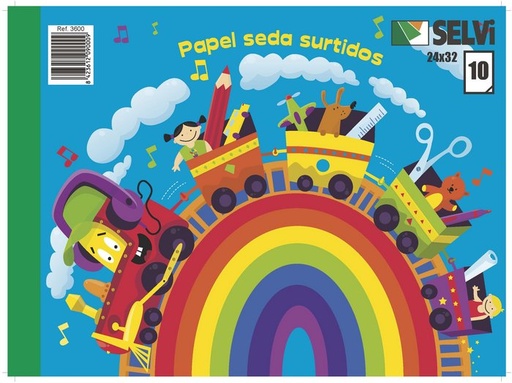 [3600] Bloc manualidades SELVI papel seda