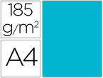 Paq / 50 cartulina iris A4 azul turquesa 185GR r: 200040170
