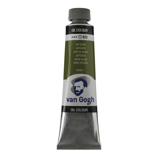 [02056233] Pintura oleo van gogh 40ML verde vejiga