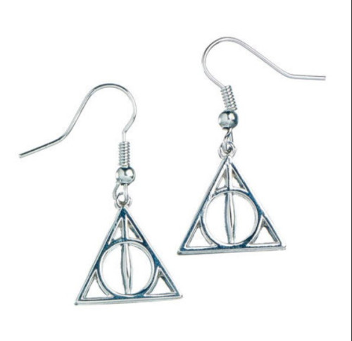 [WE0054] Harry potter pendientes reliquias de la muerte the carat shop redstring WE0054
