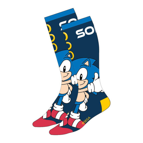 [2900001887] Calcetines personaje sonic talla 35/41 cerdá redstring 2900001887