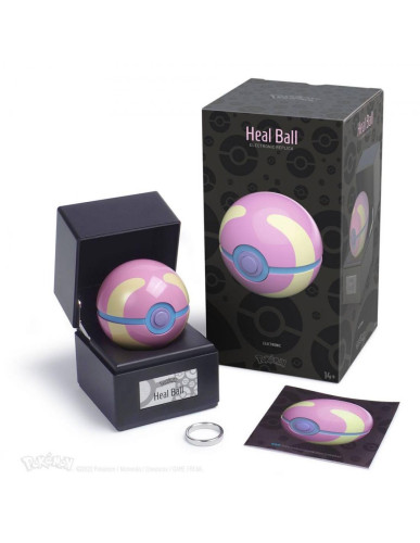 [WRC15521] Réplica electrónica die cast pokemon heal ball the wand company redstring WRC15521