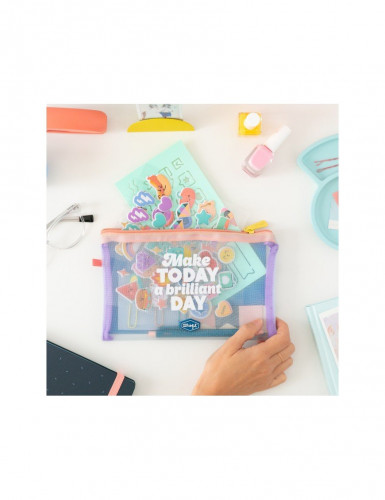 [WOA11108EM] Kit to decorate your diary - make today a brilliant day mr wonderful WOA11108EM