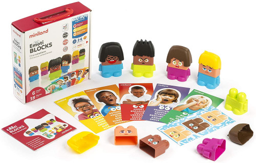 [32350] Juego emotiblocks 6 personajes miniland 32350