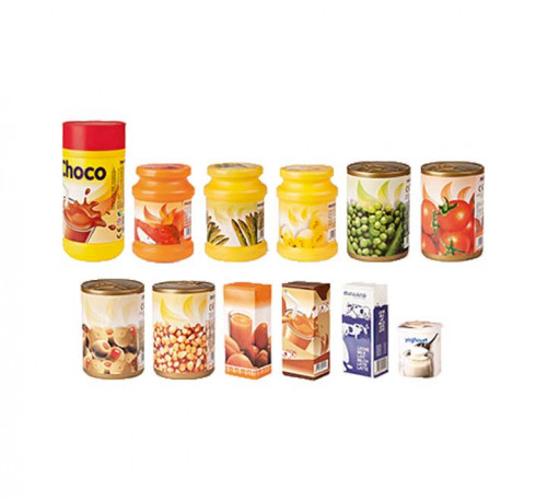 [30596] Juego alimentos envasados 12 piezas miniland 30596