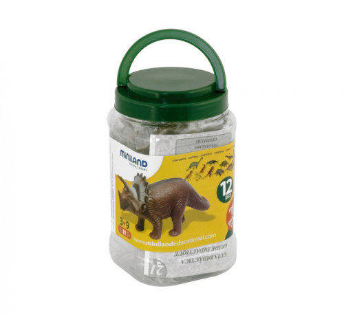 [25610] Juego dinosaurios 12 figuras miniland 25610