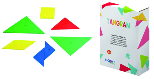 [1024] Caja tangram - 7 piezas - a partir de 6 años. dohe 1024