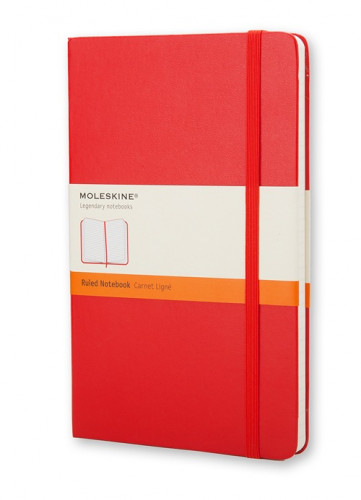 [MM710R] Libreta clasica tapa dura roja p (9X14CM) rayada moleskine MM710R