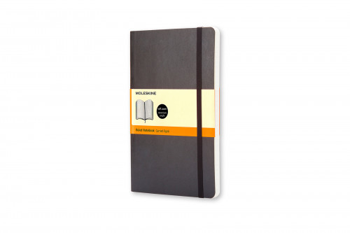 [QP616] Libreta clasica tapa blanda negra l (13X21CM) rayada moleskine QP616