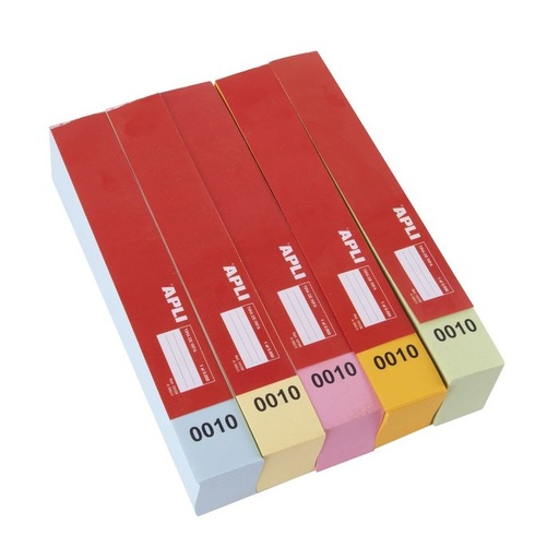 [13109] Talonario rifa a-980/5 de 1 a 5000