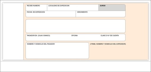 [T-19] Talonario recibos normalizados para bancos t-19