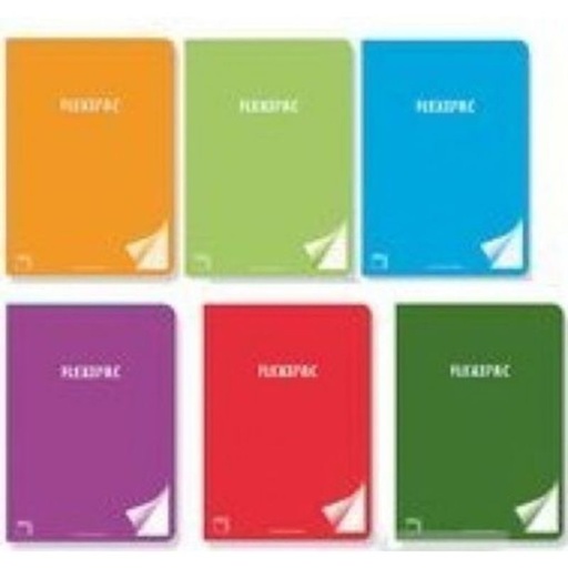 Libreta flexipac A5+ 48H mm 90GR surtido