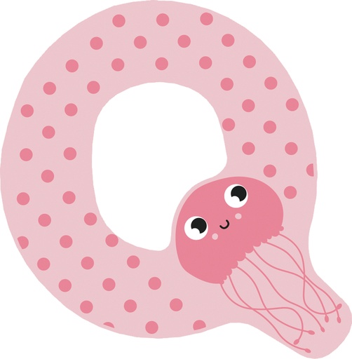 Letras de madera para la habitación infantil q