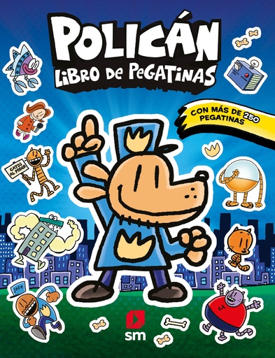 [978-84-1182-919-9] Policán: Libro de pegatinas