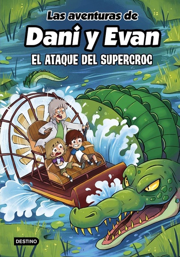 [978-84-08-29792-5] Las aventuras de Dani y Evan 11. El ataque del supercroc