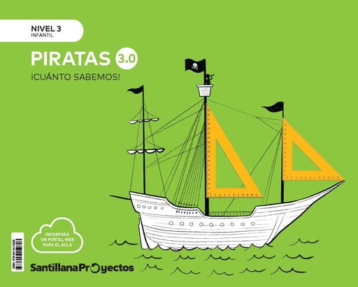 [978-84-144-1482-8] CUANTO SABEMOS NIVEL 3 LOS PIRATAS 3.0