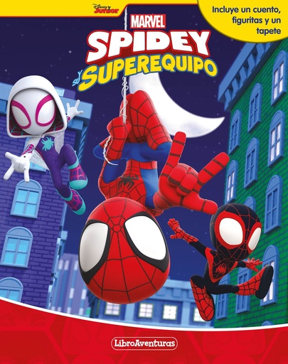 [978-84-18610-71-4] Spidey y su superequipo. Libroaventuras