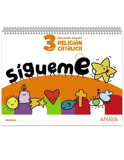 [978-84-143-3822-3] ¡Sígueme!. Religión católica. 3 años
