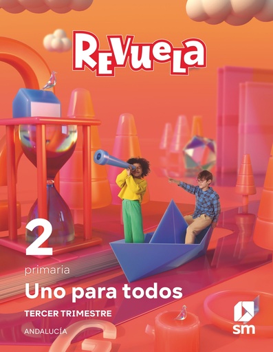[978-84-9856-064-0] Método globalizado. Uno para todos. 3 Trimestre. 2 Primaria. Revuela. Andalucía