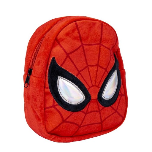 [2100004318] Mochila guarderia terciopelo spiderman