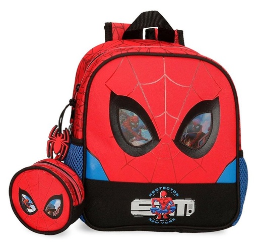 [28320D1] Mochila preescolar spiderman protector adapt,