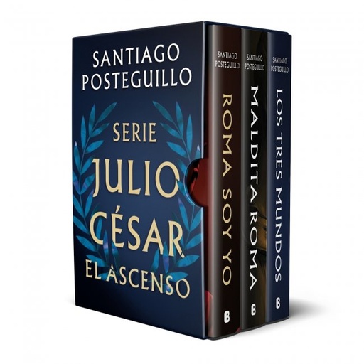 [978-84-666-8034-9] Serie Julio César: El ascenso (edición estuche con: Roma soy yo | Maldita Roma | Los tres mundos)